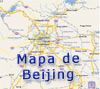 Mapa Beijing