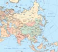 Mapa da Asia