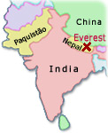 Mapa Everest