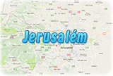 Mapa Jerusalém
