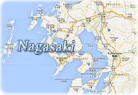 Mapa Nagasaki