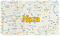 Mapa Nara