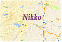Mapa Nikko
