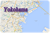 Mapa Yokohama