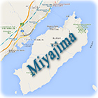 Miyajima mapa