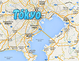 Mapa de Toquio