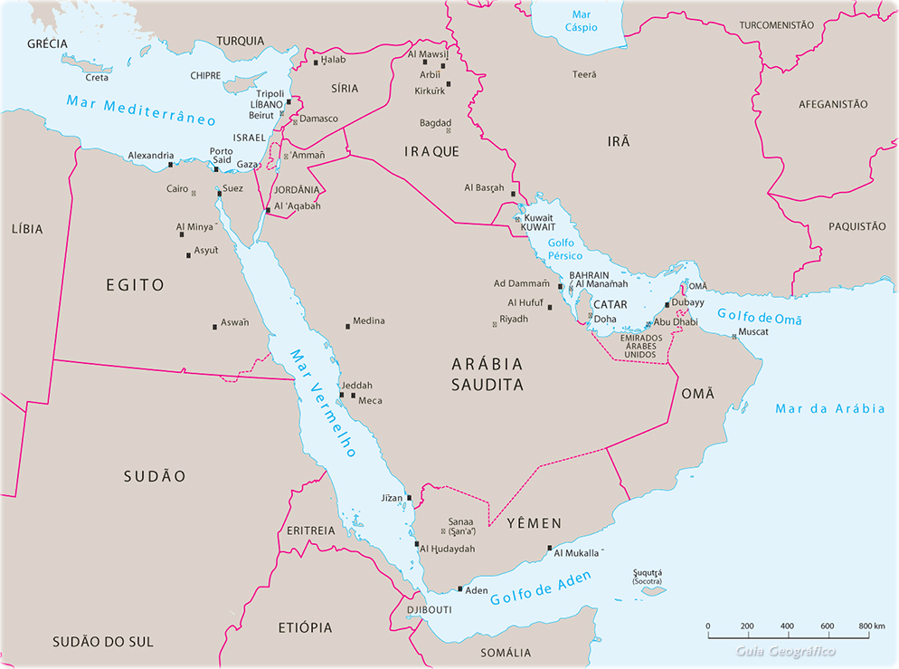 Oriente Médio politico
